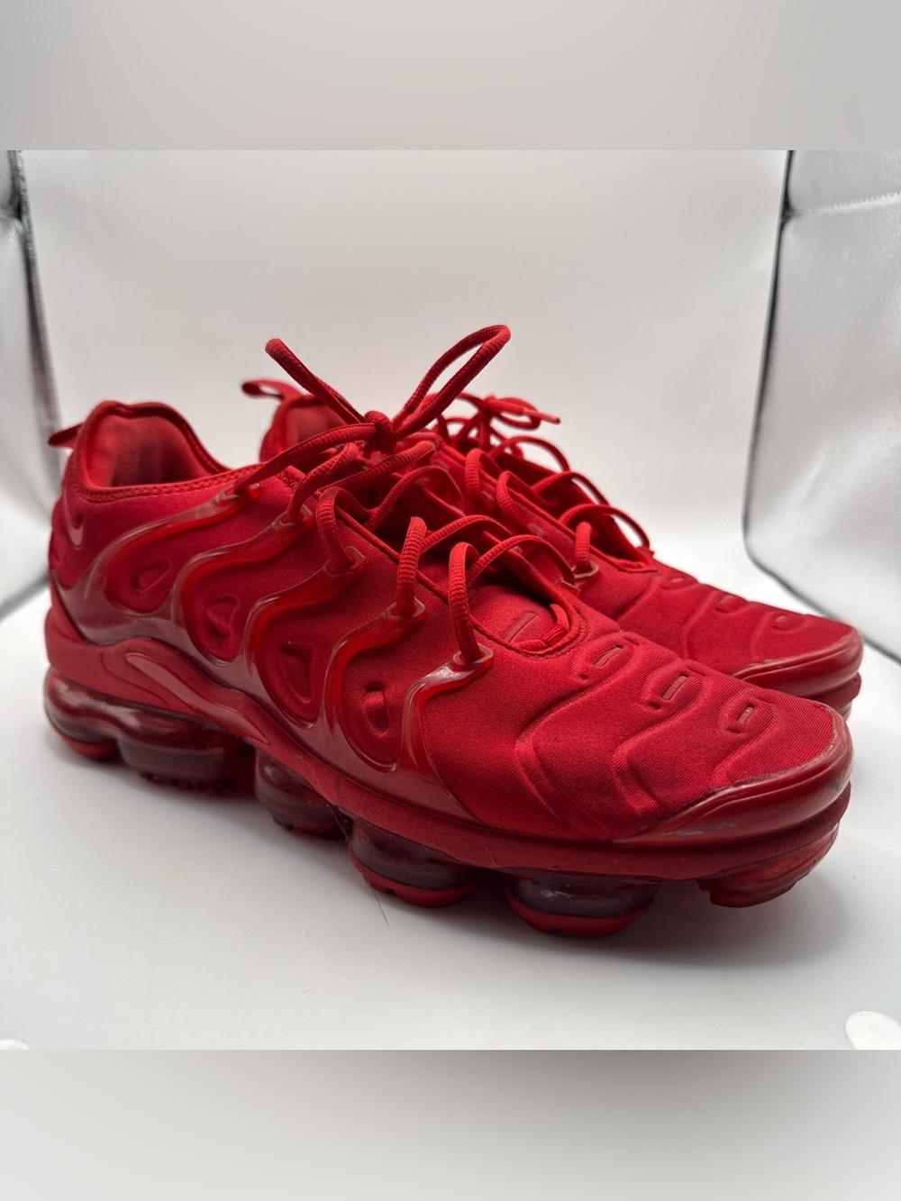 Nike Air VaporMax Plus Triple Red CW6973-600 Men’s